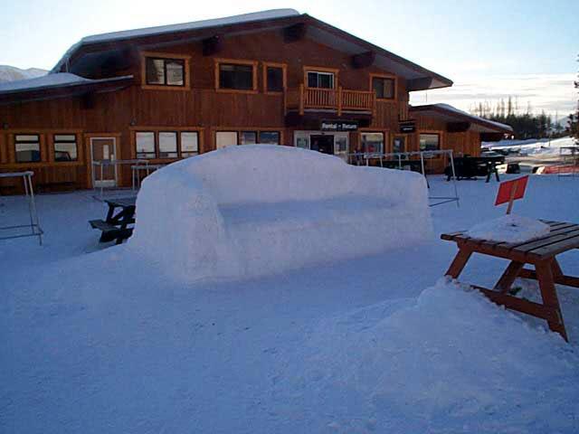 For couch potato skiers?